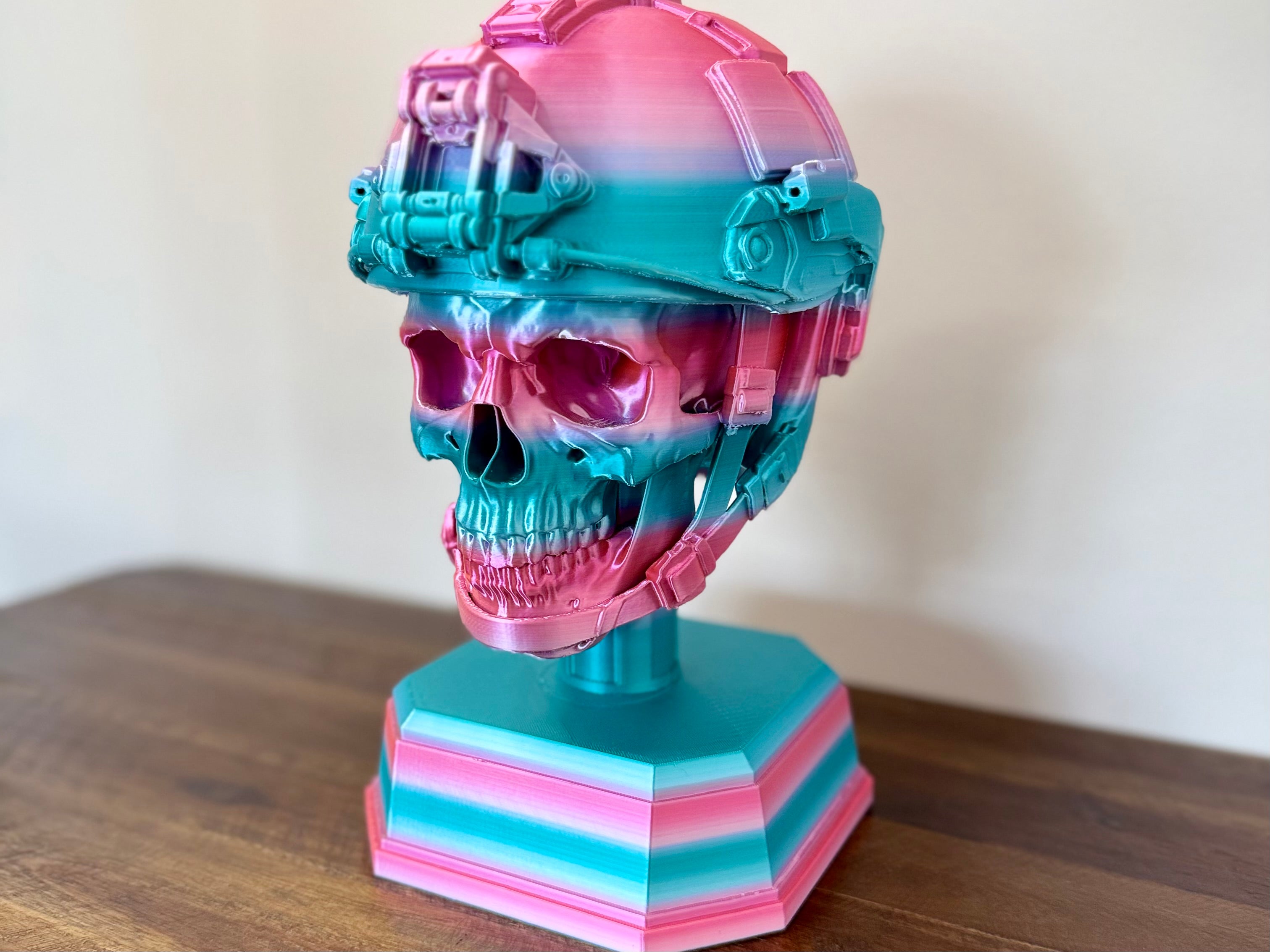 BLEM Tactical Skull Headphone Stand