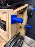 Weight Plate Pipe Sleeve Adapter | Precision Friction-Fit Plate Holder