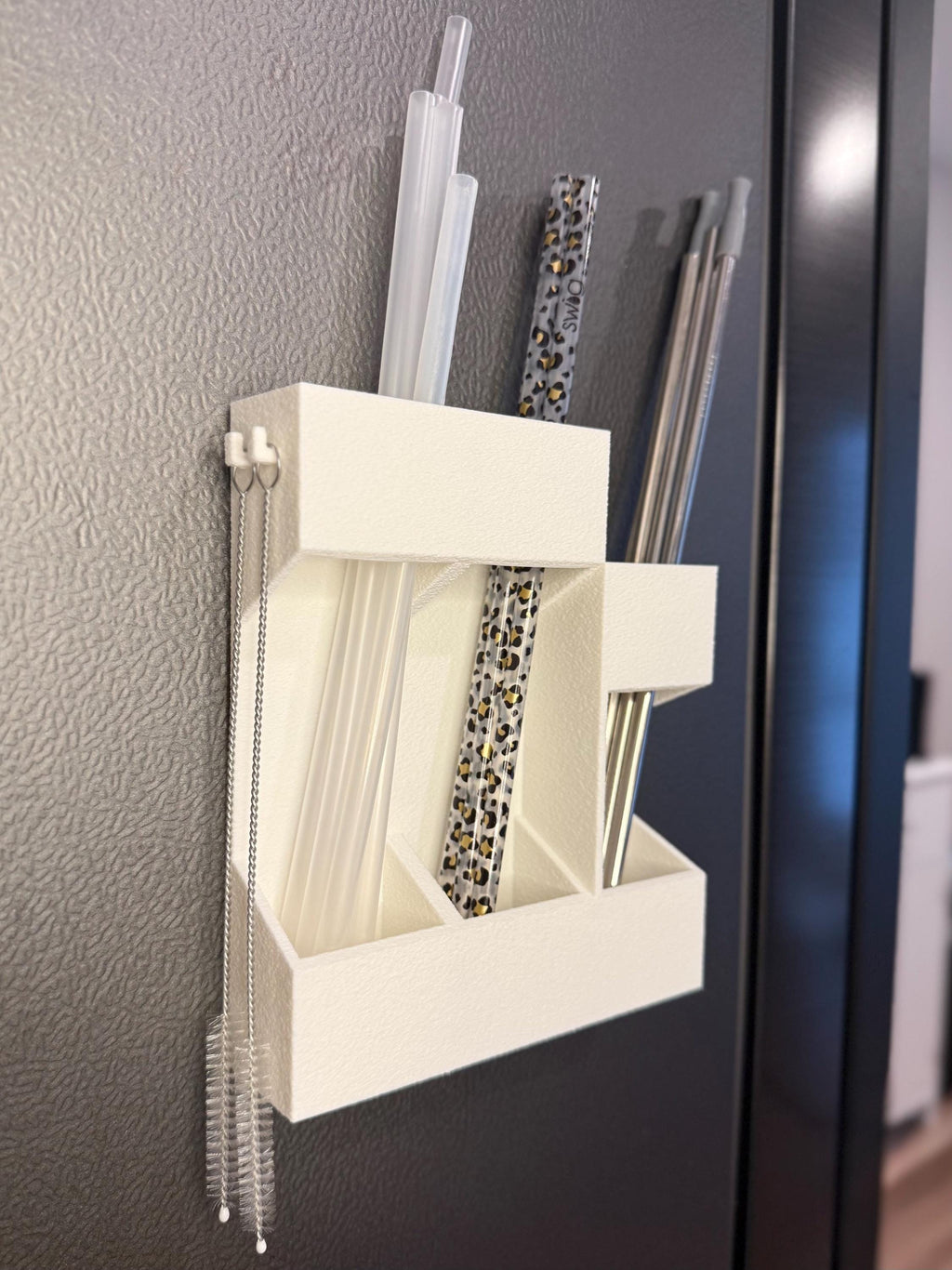 Reusable Straw Holder and Organizer