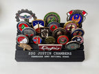 Personalized Challenge Coin Holder / Desk Display – Military, Police, Fire, EMS, First Repsonders