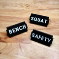 Magnetic Power Rack Position Markers