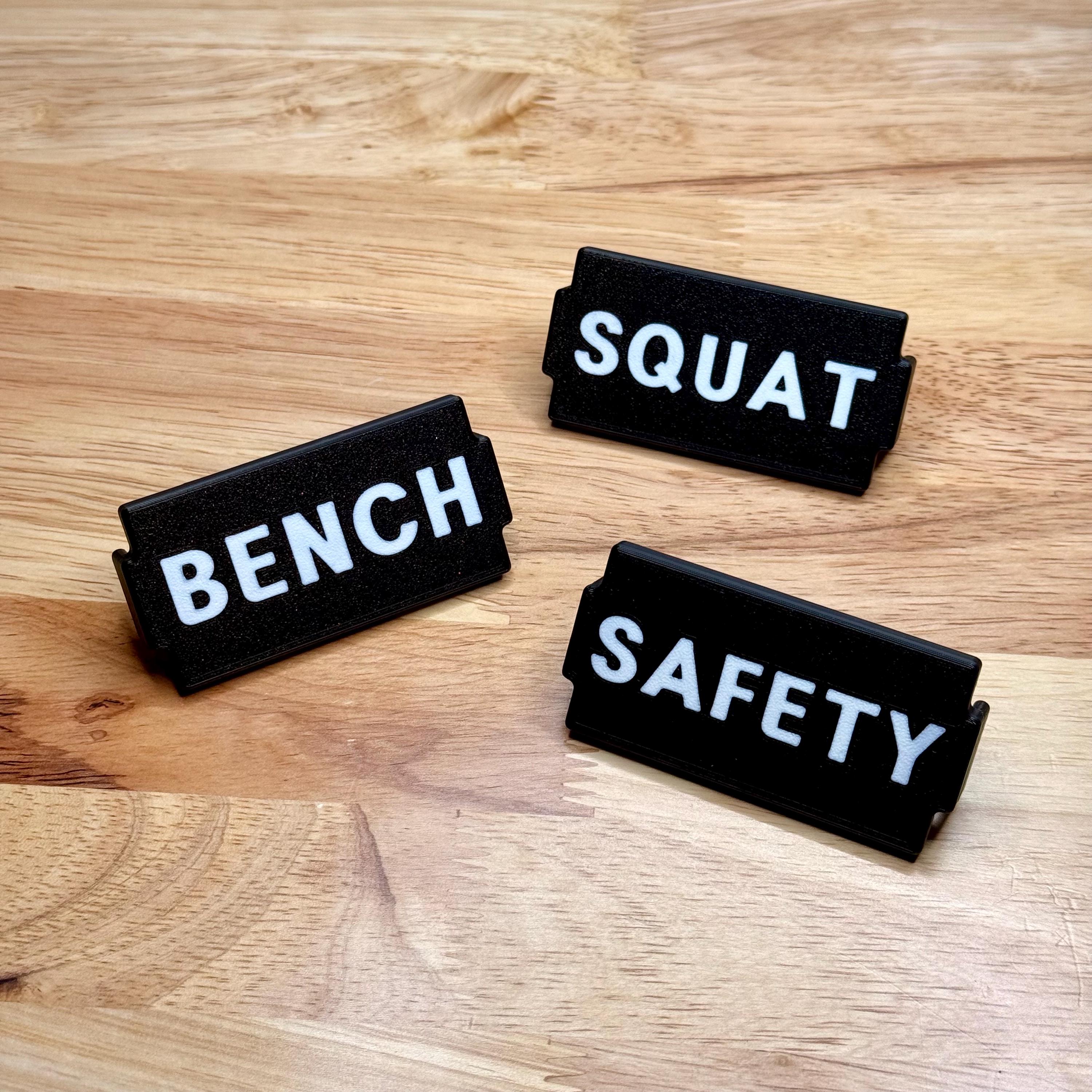 Magnetic Power Rack Position Markers