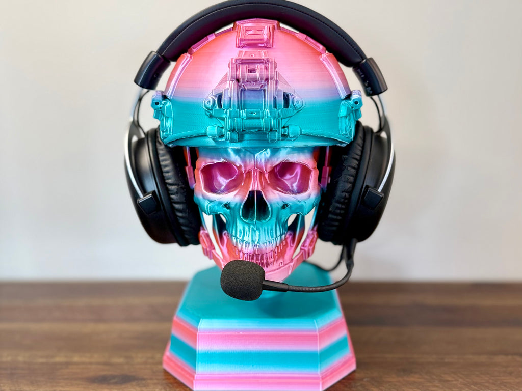 BLEM Tactical Skull Headphone Stand