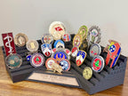 Large Challenge Coin Holder Display