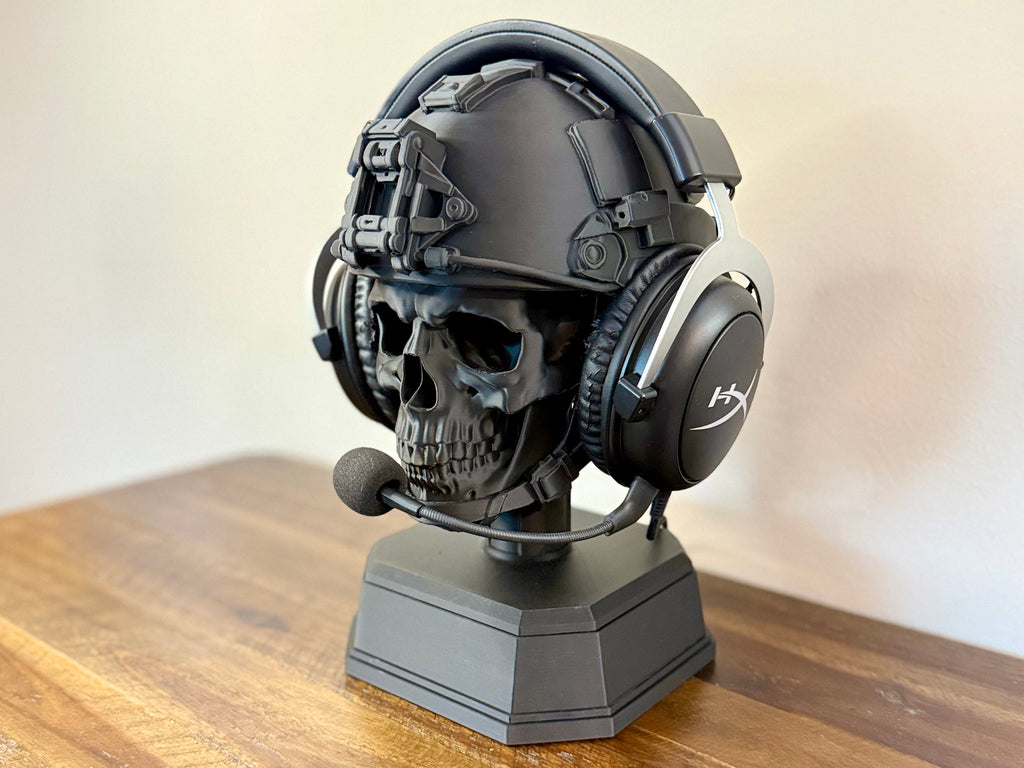 Tactical Skull Headphone Stand