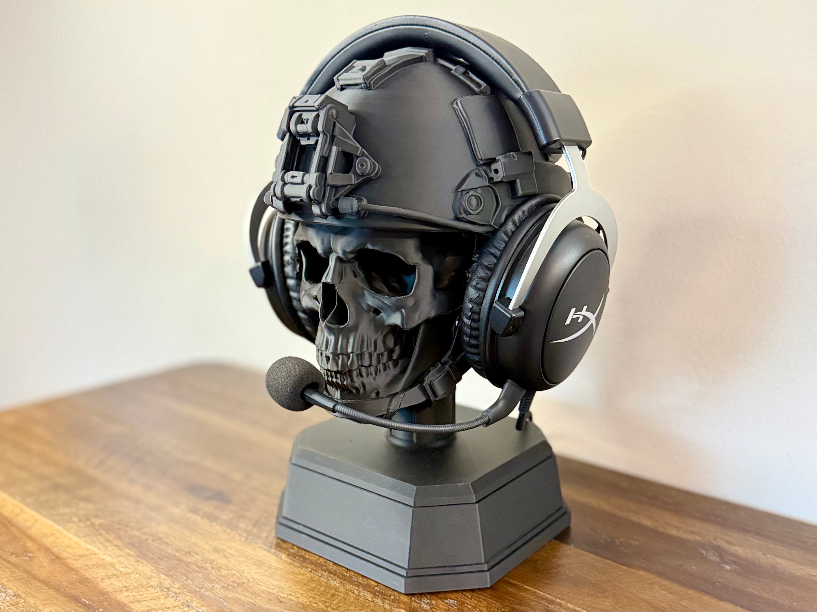 Tactical Skull Headphone Stand