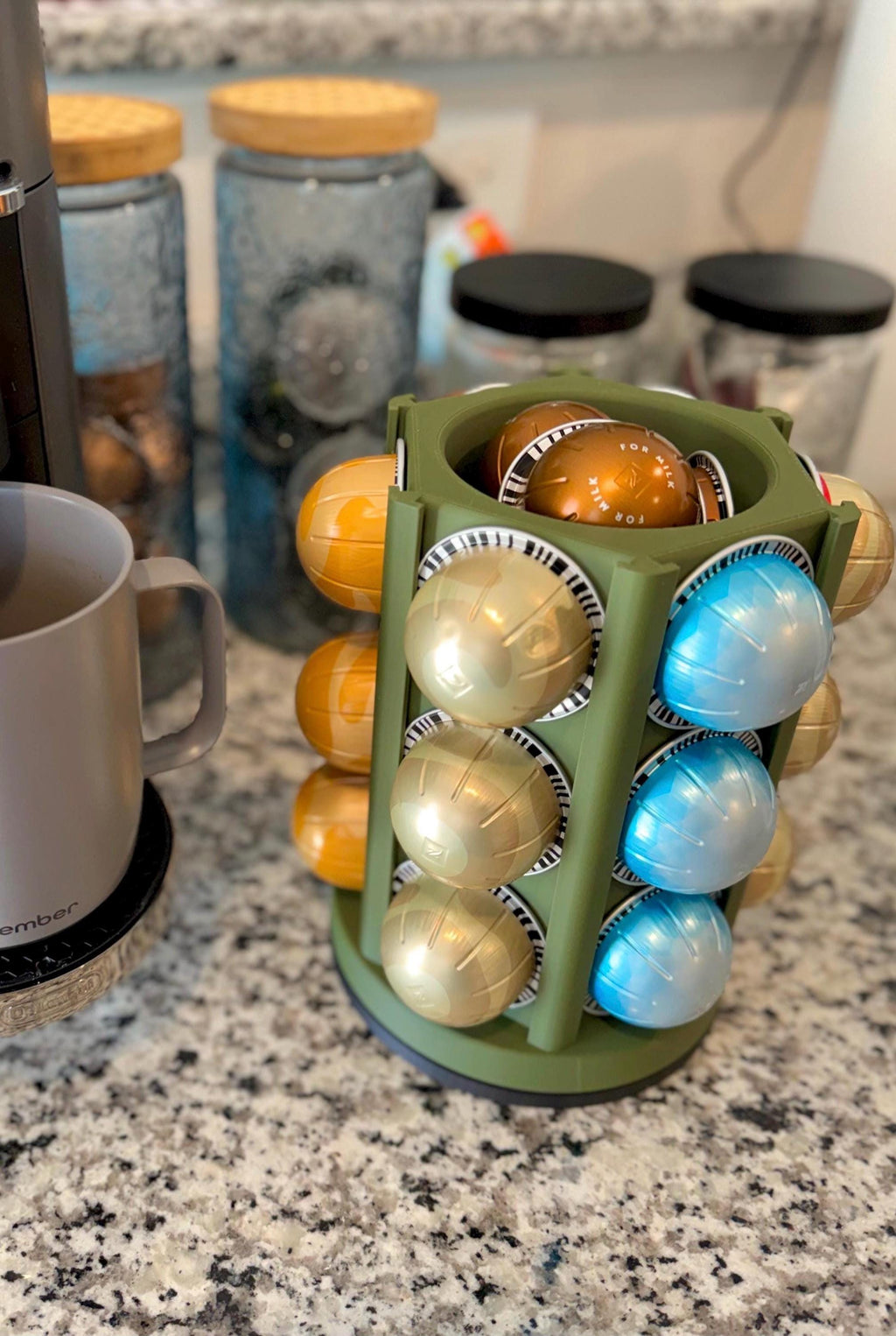 Nespresso Vertuo Pod Holder with Rotating Base