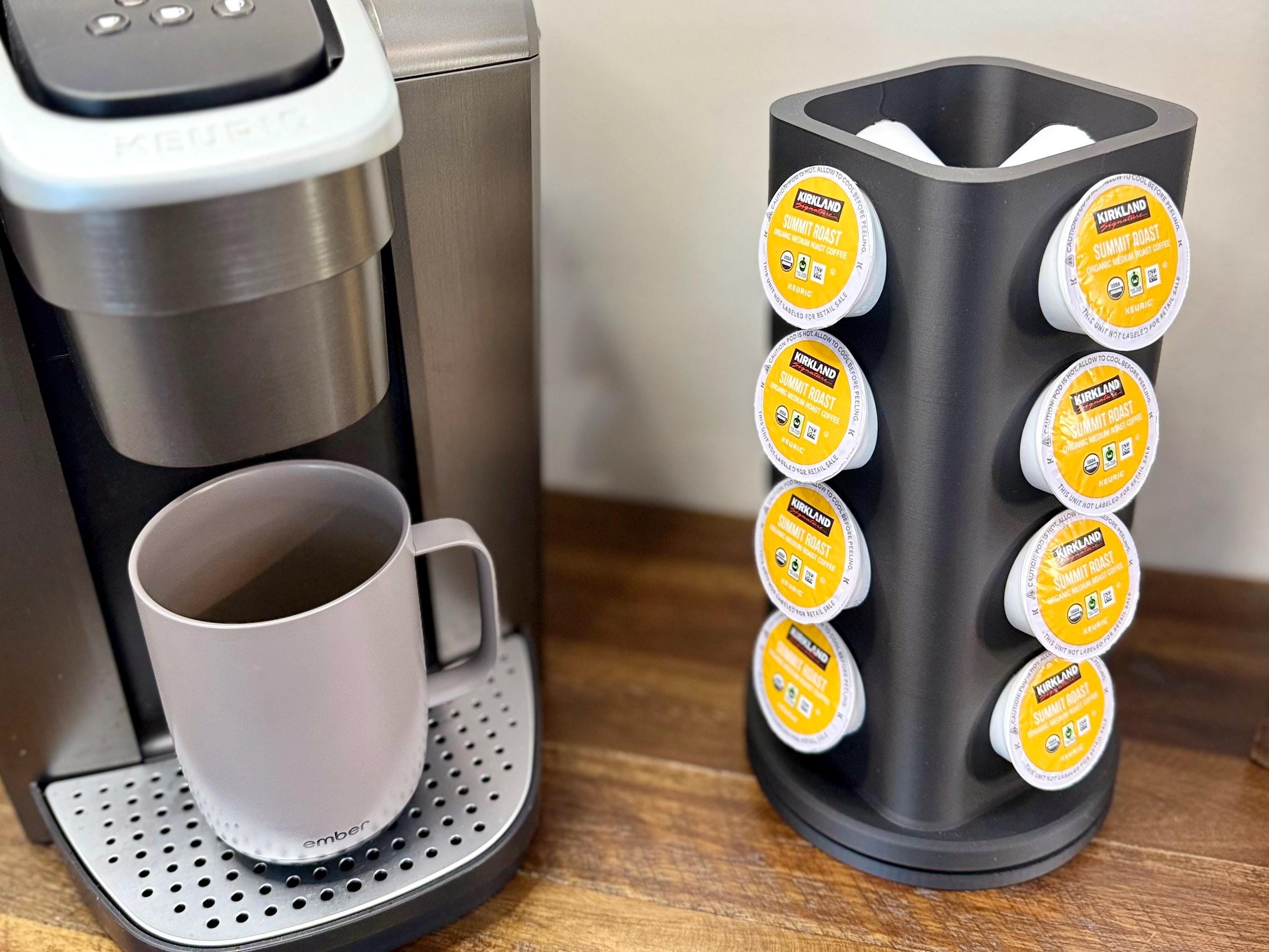 Keurig Coffee Pod Holder / K-Pod Holder with Rotating Base