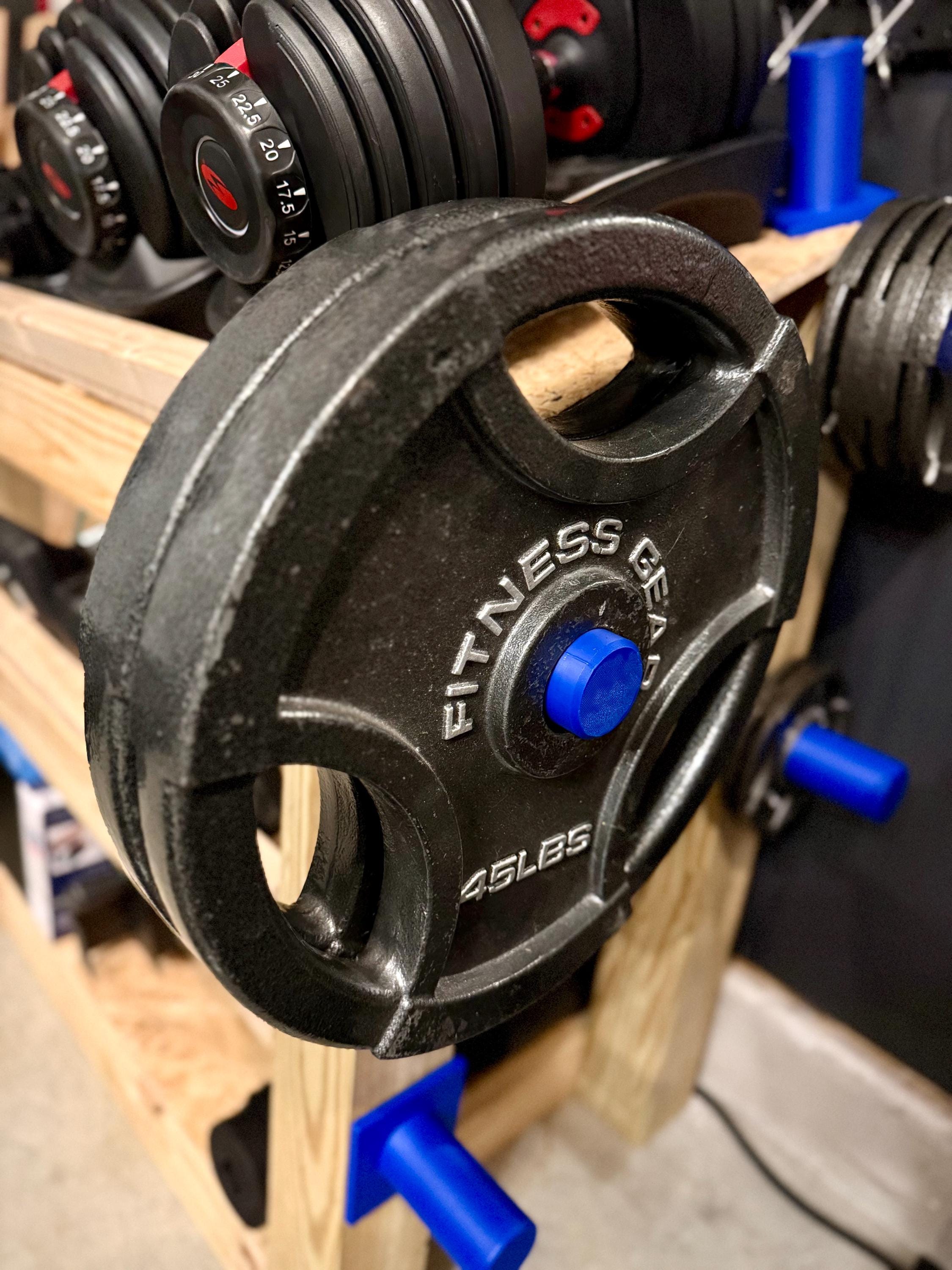Weight Plate Pipe Sleeve Adapter | Precision Friction-Fit Plate Holder