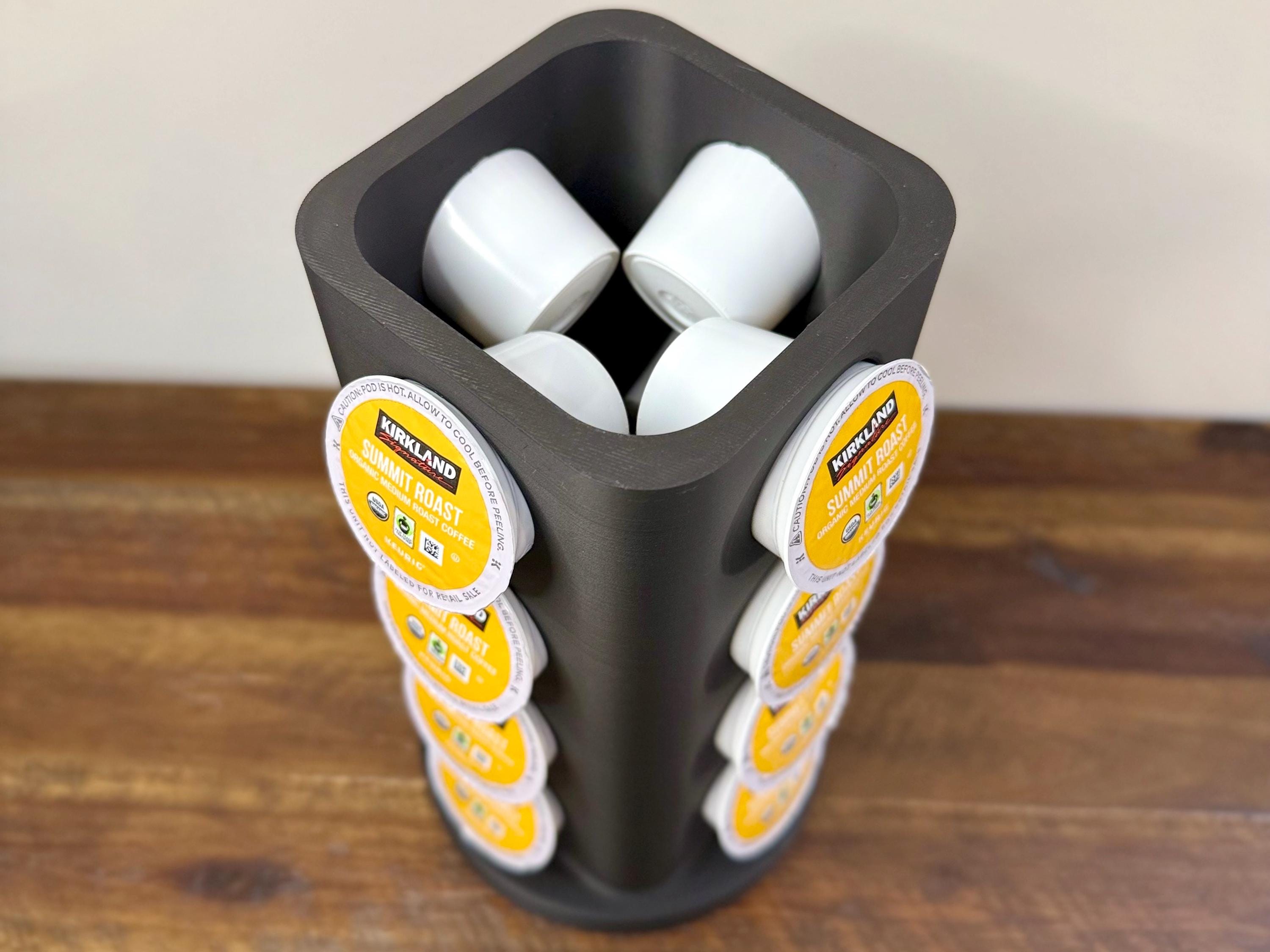 Keurig Coffee Pod Holder / K-Pod Holder with Rotating Base