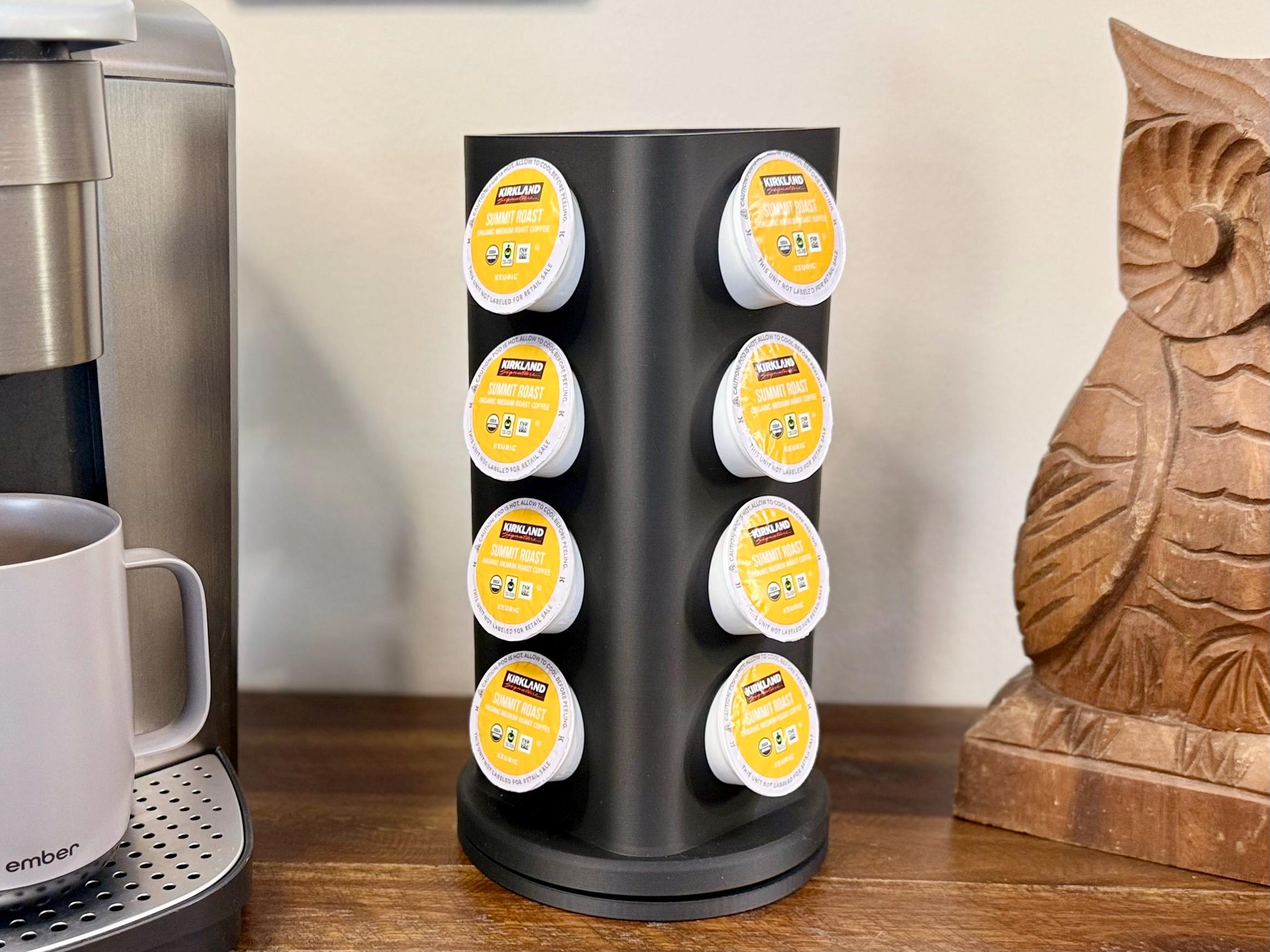 Keurig Coffee Pod Holder / K-Pod Holder with Rotating Base