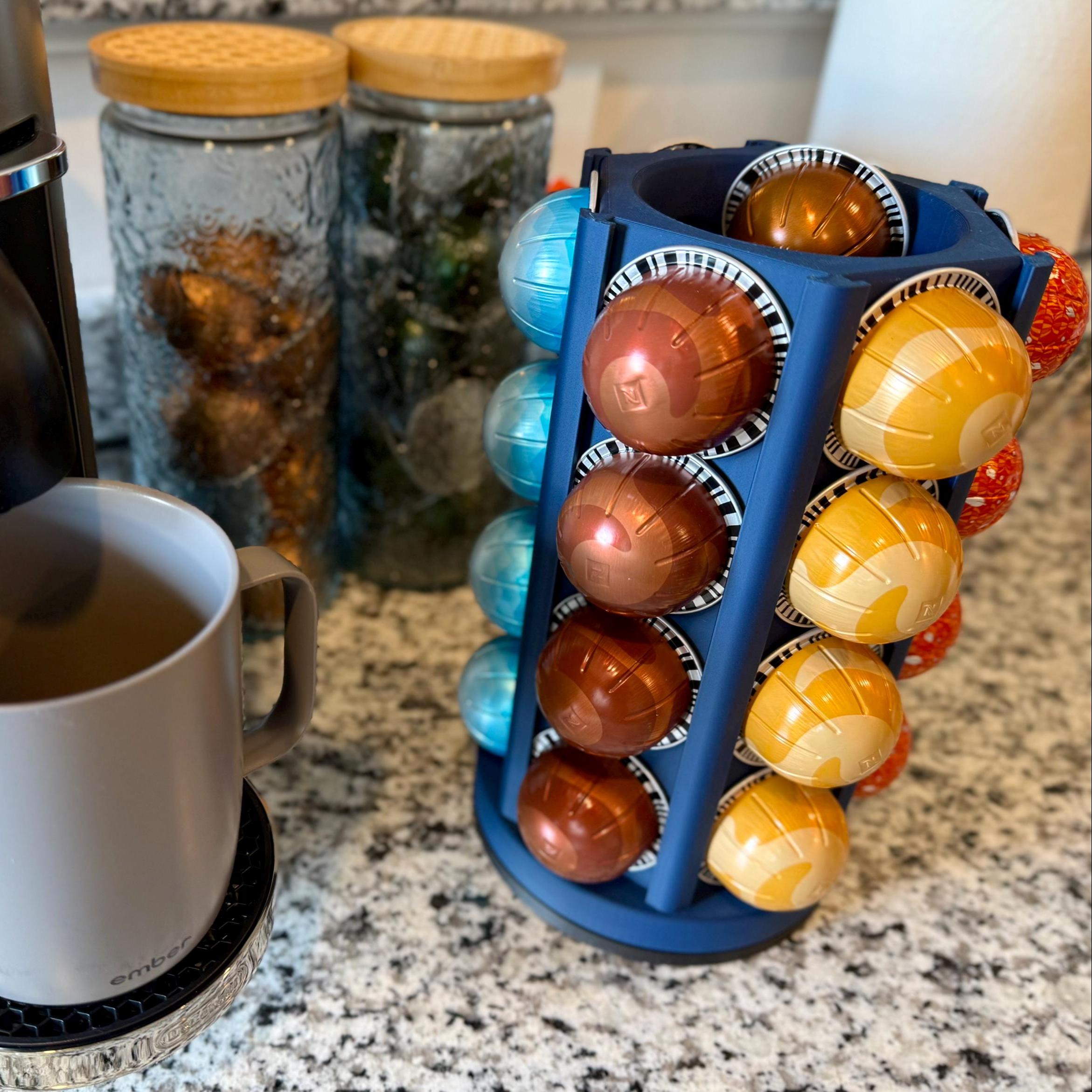 Nespresso Vertuo Pod Holder with Rotating Base